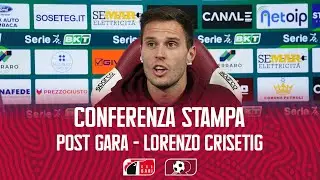 #BariReggina | Conferenza stampa post-partita di Lorenzo Crisetig 🎙