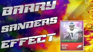 THE BARRY SANDERS EFFECT! EPISODE 1 - BOSS MICHAEL VICK - MADDEN MOBILE 18 BOSS GAMEPLAY