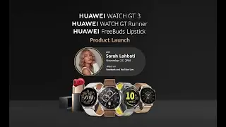 Выход HUAWEI WATCH GT 3 и наушников HUAWEI FreeBuds Lipstick для потребителей