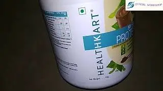 Healthkart my first protein unboxing and review.