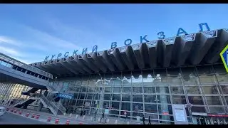 Самый крупный вокзал в Москве! Площадь Курского Вокзала. Восточная часть Садового кольца.
