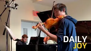 Edwin Grasse's Wellenspiel performed by Kei Obata! | Daily Joy