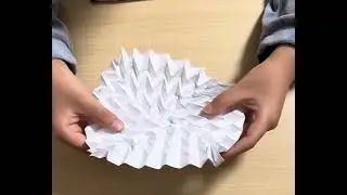 origami firework, not a tutorial