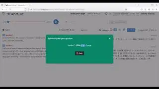 Dubbing Studio (Quick Demo)