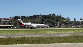 [Spotting] Gulfstream G450 (N804AG) Takeoff Buchanan Field (KCCR)