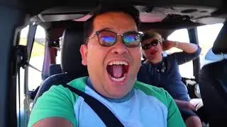 Nyetir Jeep pake daster | Ride a Jeep Wrangler (No doors) to Cross  Iron