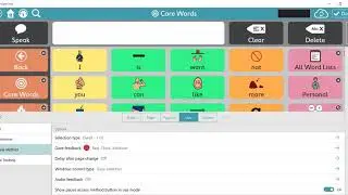 Eye Gaze Settings within Snap Core First