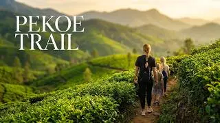 Hiking with kids Pekoe trail stage 1 in Sri Lanka