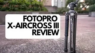 Fotopro X-AIRCROSS 3 + MH-2L Video Head REVIEW #fotopro