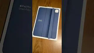 Apple Smart Folio iPad Pro M4 review🍎 #ipad #ipadpro #ipadfolio #ipadcase #ipadm4