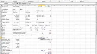 Calcolo busta paga con Excel 2010