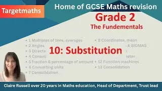 Substitution 👉 GCSE Maths Lesson 10