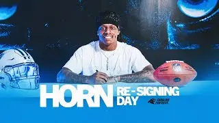Signing Day | Jaycee Horn locks in big contract extension | Carolina Panthers