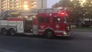 LFD Engine 6 - Ladder 6 - Patton Chief Responding (LOUD SIRENS)