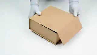 DIY Magnetic Kraft Gift Box | Easy, Elegant, and Eco-Friendly! #diy #corporategiftboxes #ecofriendly