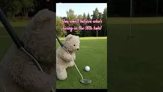 Bernie&rsquo;s Perfect Putt vs. The Grumpy Mole! 🐻&zwj;❄️⛳️ (WAIT FOR THE END!)