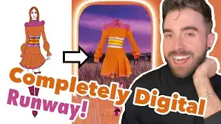 I Turned my sketches into Living 3D Models for a Runway Digital Show!