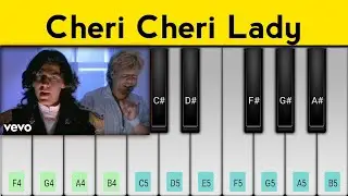 Cheri Cheri Lady Piano Tutorial | Modern Talking