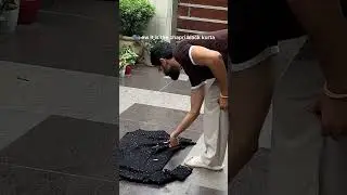 black kurta haul