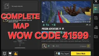 Bgmi wow Parkour map code 41599 | Adventure dark land Parkour | #bgmilive#bgmi #pubg #pubgmobile