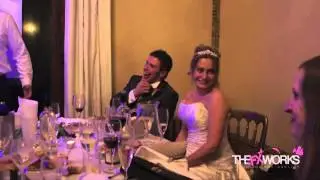 West End Singing Waiters - www.westendsingingwaiters.co.uk - Leigh and Bradleys wedding