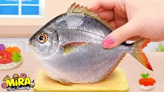 Resep Seafood Lezat 🐟 Nasi belut dan ikan panggang Jepang 💕 Mira Mini Cooking