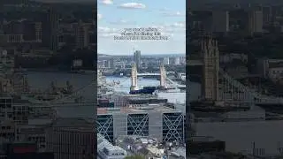 The best viewpoint in London? Tower bridge view from St Paul&rsquo;s Cathedral dome #london #londonview