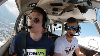 FLIGHT LIPU - LIPB / MULTI CAM + ATC AUDIO / PART 1