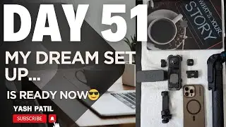 Finally Built My Dream Moto Vlogging Setup 🏍️🎥 | Day 51