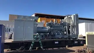 MTU 2000 kW Diesel Load Test