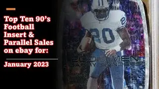 Top 10 Highest eBay Sales for 90's Football Card Inserts & Parallels