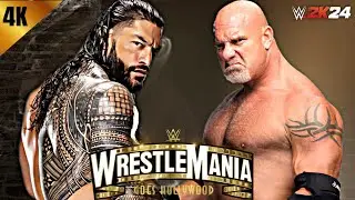ROMAN REIGNS VS GOLDBERG WWE CHAMPIONSHIP | WWE 2K24 - HELAMBU GAMING