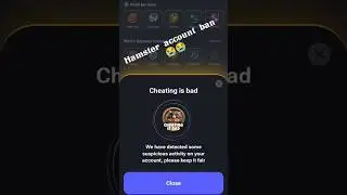 Hamster kombat new achievement | 🐹 | account ban 😭