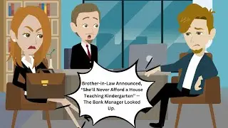 Brother-in-Law Announced, “She’ll Never Afford a House Teaching Kindergarten” — The Bank Manager...