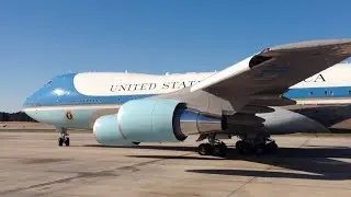 Up close with Air Force One