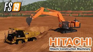 FS19 120tons Excavator To The Clay Pit MCE Map Farming Simulator 19 Mods