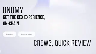 ONOMY - быстрый обзор\crew3 программа