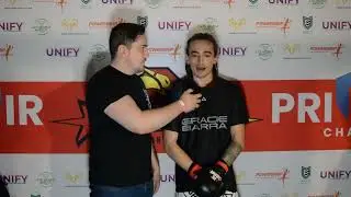 Alistair Bent - Battle Arena Coventry - Post Fight Interview - Combat Sports UK