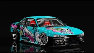 Nissan Silvia S14 Clutch Gang Street - Kaupanger Driftweekend - Assetto Corsa