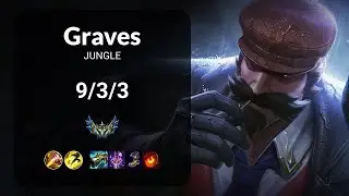 Graves vs Jarvan IV JUNGLE - KR CHALLENGER Patch 14.24