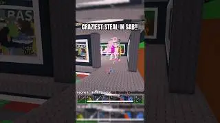 CRAZIEST STEAL IN SAB‼️🧠 #roblox #funnygames #stealabrainrot #funnyroblox #funny #robloxmemes
