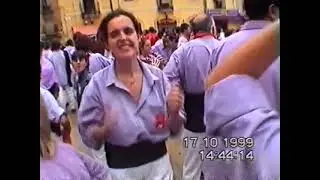 Fotografia i castells de dones - XX Aniversari Colla Jove - 17/10/1999