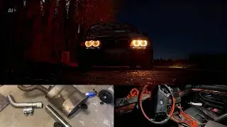 1999 BMW E39 523i Exhaust Sound - Before & After Muffler Delete