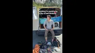 What I Bring Trad Climbing