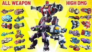 Highest Damage of All Weapons with Orion Brickhouse & Stalker - Mech Arena