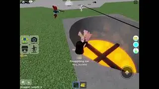 Playing Grapple People Simulator in Roblox