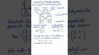 mehrstufige Produktionsprozesse - Einführung