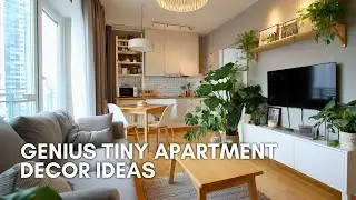 Genius Tiny Apartment Decor Ideas to Maximize Space & Keep It Chic