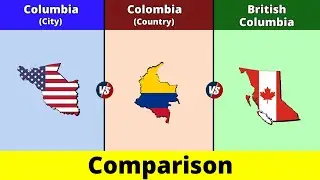 Columbia (City) vs Colombia (Country) vs British Columbia | Comparison | Data Duck 2.o