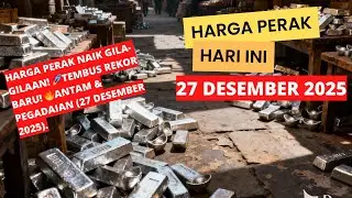Update Harga Perak Hari Ini 27 Desember 2025: Antam & Pegadaian#hargaperak